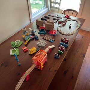 Thomas & Friends Red and Blue Toy Vehicles Collection bundle